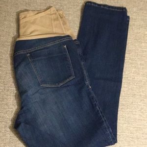 Maternity Blue Jeans